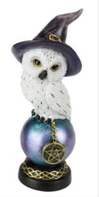 Load image into Gallery viewer, MYSTICAL OWL ON CRYSTAL BALL