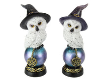 Load image into Gallery viewer, MYSTICAL OWL ON CRYSTAL BALL