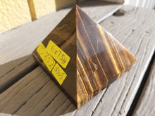 Load image into Gallery viewer, XL TIGERS EYE CRYSTAL PYRAMIDS-6 sizes