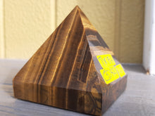 Load image into Gallery viewer, XL TIGERS EYE CRYSTAL PYRAMIDS-6 sizes