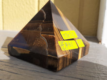 Load image into Gallery viewer, XL TIGERS EYE CRYSTAL PYRAMIDS-6 sizes
