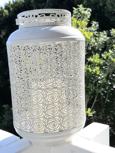 Sale🔥WHITE ROSE LED LANTERN