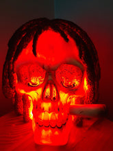 Load image into Gallery viewer, MARLEY RASTA  MAN COLOUR CHANGING LAMP-unique put together by me