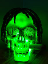 Load image into Gallery viewer, MARLEY RASTA  MAN COLOUR CHANGING LAMP-unique put together by me