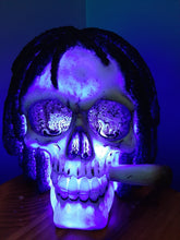 Load image into Gallery viewer, MARLEY RASTA  MAN COLOUR CHANGING LAMP-unique put together by me