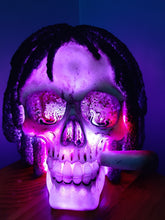 Load image into Gallery viewer, MARLEY RASTA  MAN COLOUR CHANGING LAMP-unique put together by me