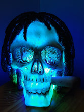 Load image into Gallery viewer, MARLEY RASTA  MAN COLOUR CHANGING LAMP-unique put together by me