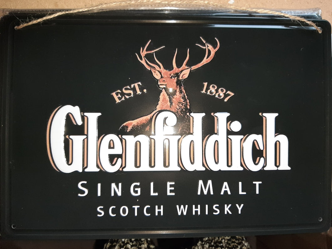 Sale💥GLENFIDDICH METAL WALL ART