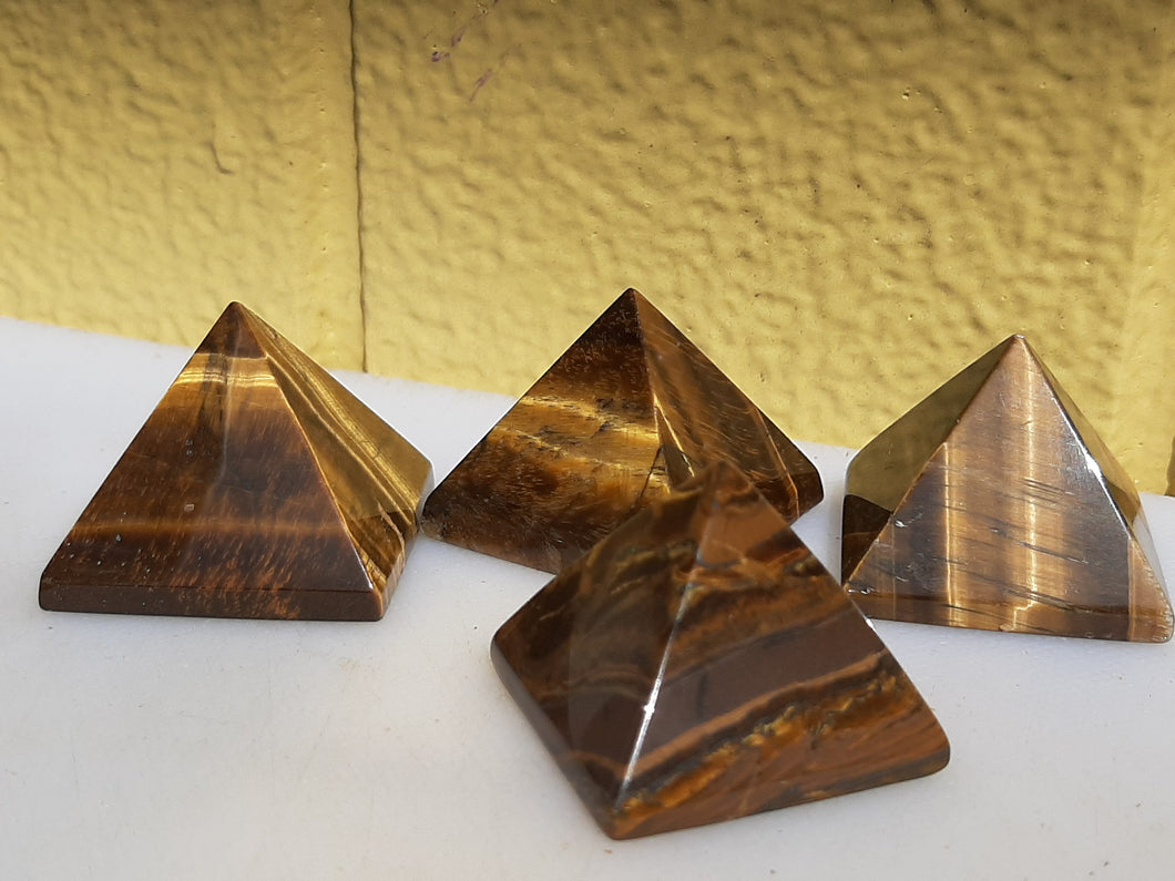 TIGERS EYE PYRAMID 4CM