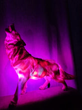 Load image into Gallery viewer, UNIQUE HOWLING WOLF LAMP-made by me