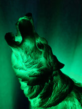 Load image into Gallery viewer, UNIQUE HOWLING WOLF LAMP-made by me