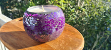 Load image into Gallery viewer, MIRRORED DEEP PURPLE SOY COCONUT CANDLES( Large)
