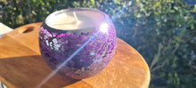 Load image into Gallery viewer, MIRRORED DEEP PURPLE SOY COCONUT CANDLES( Large)