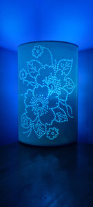 Sale💥UNIQUE COLOUR CHANGING WHITE FLOWER CERAMIC LAMP