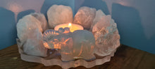 Load image into Gallery viewer, HANDMADE CRYSTAL TEA LIGHT CANDLE HOLDERS-made by me.