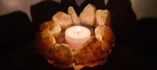 Load image into Gallery viewer, HANDMADE CRYSTAL TEA LIGHT CANDLE HOLDERS-made by me.