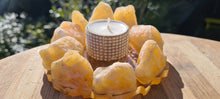 Load image into Gallery viewer, HANDMADE CRYSTAL TEA LIGHT CANDLE HOLDERS-made by me.