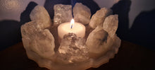 Load image into Gallery viewer, HANDMADE CRYSTAL TEA LIGHT CANDLE HOLDERS-made by me.