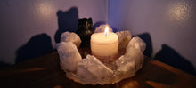 Load image into Gallery viewer, HANDMADE CRYSTAL TEA LIGHT CANDLE HOLDERS-made by me.