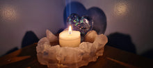 Load image into Gallery viewer, HANDMADE CRYSTAL TEA LIGHT CANDLE HOLDERS-made by me.