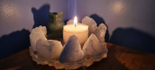 Load image into Gallery viewer, HANDMADE CRYSTAL TEA LIGHT CANDLE HOLDERS-made by me.