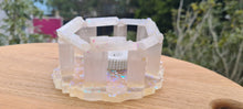 Load image into Gallery viewer, HANDMADE CRYSTAL TEA LIGHT CANDLE HOLDERS-made by me.