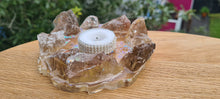 Load image into Gallery viewer, HANDMADE CRYSTAL TEA LIGHT CANDLE HOLDERS-made by me.