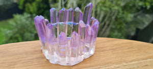 SALE🔥HANDMADE CRYSTAL LOOK T LIGHT HOLDERS-many colours to choose from