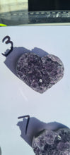 Load image into Gallery viewer, DRUZY AMETHYST CRYSTAL HEARTS 4-5CM