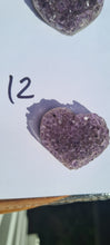 Load image into Gallery viewer, DRUZY AMETHYST CRYSTAL HEARTS 4-5CM