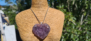 AMETHYST DRUZE PENDANTS 4-5CM