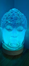 Load image into Gallery viewer, BLUE BUDDHA RESIN LAMP-HANDMADE BY ME