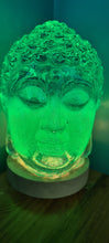 Load image into Gallery viewer, BLUE BUDDHA RESIN LAMP-HANDMADE BY ME