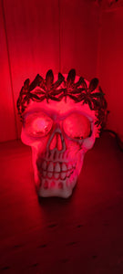 MARIJUANA SKULL LAMP-put together by me