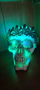 MARIJUANA SKULL LAMP-put together by me