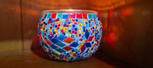 Load image into Gallery viewer, MOSAIC CANDLE HOLDERS 8 colour choices