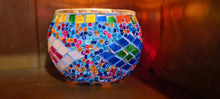 Load image into Gallery viewer, MOSAIC CANDLE HOLDERS 8 colour choices