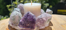 Load image into Gallery viewer, HANDMADE CRYSTAL TEA LIGHT CANDLE HOLDERS-made by me.