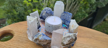 Load image into Gallery viewer, HANDMADE CRYSTAL TEA LIGHT CANDLE HOLDERS-made by me.