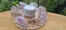 Load image into Gallery viewer, HANDMADE CRYSTAL TEA LIGHT CANDLE HOLDERS-made by me.