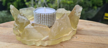 Load image into Gallery viewer, HANDMADE CRYSTAL TEA LIGHT CANDLE HOLDERS-made by me.