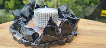 Load image into Gallery viewer, HANDMADE CRYSTAL TEA LIGHT CANDLE HOLDERS-made by me.