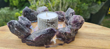 Load image into Gallery viewer, HANDMADE CRYSTAL TEA LIGHT CANDLE HOLDERS-made by me.