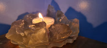 Load image into Gallery viewer, HANDMADE CRYSTAL TEA LIGHT CANDLE HOLDERS-made by me.