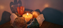 Load image into Gallery viewer, HANDMADE CRYSTAL TEA LIGHT CANDLE HOLDERS-made by me.