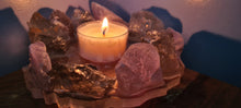 Load image into Gallery viewer, HANDMADE CRYSTAL TEA LIGHT CANDLE HOLDERS-made by me.