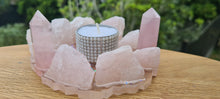 Load image into Gallery viewer, HANDMADE CRYSTAL TEA LIGHT CANDLE HOLDERS-made by me.