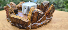 Load image into Gallery viewer, HANDMADE CRYSTAL TEA LIGHT CANDLE HOLDERS-made by me.