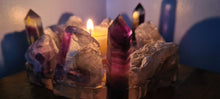 Load image into Gallery viewer, HANDMADE CRYSTAL TEA LIGHT CANDLE HOLDERS-made by me.