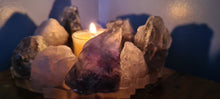 Load image into Gallery viewer, HANDMADE CRYSTAL TEA LIGHT CANDLE HOLDERS-made by me.